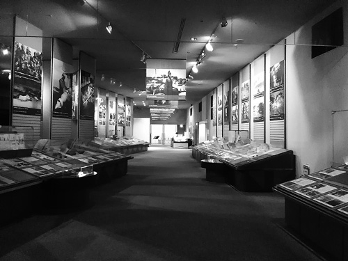 立命館大学国際平和ミュージアム　現代の戦争の展示